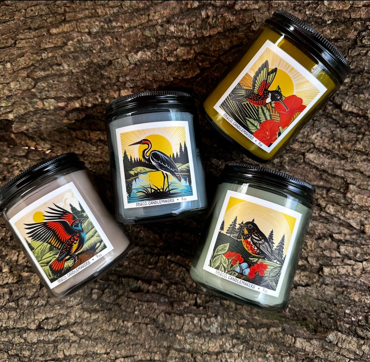 Hand-Poured Candles by 5B&Co.